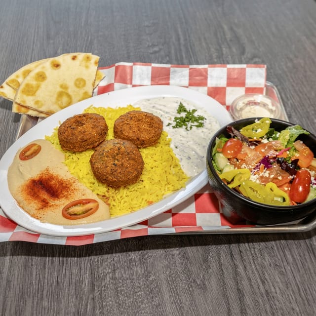Falafel Dinner.