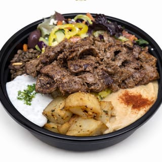 Lamb Gyros Protein Bowl